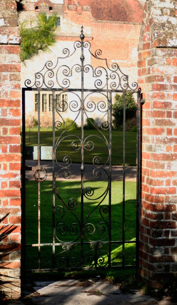 Shadows on a lawn at Chichester