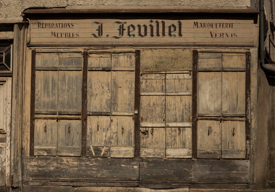 Marquetry, Varnishing (French Polish) and Furniture Repairs. Monsieur J. Feuilet is sadly long gone.