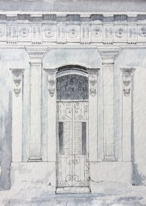 Doorway in havana